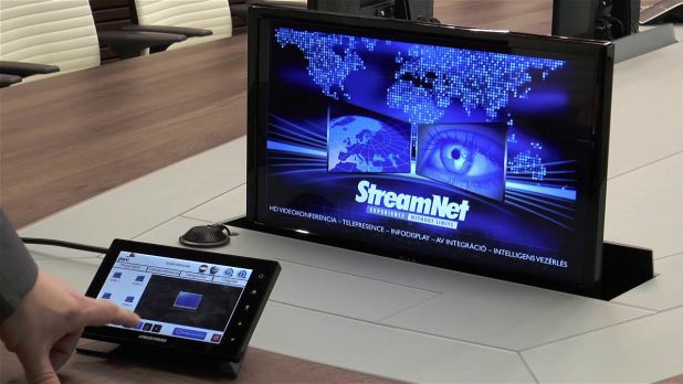 StreamNet monitorkiemelő rendszer 