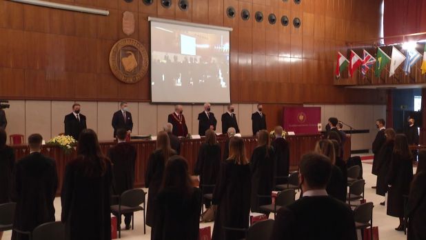 University of Veterinary Medicine Budapest Graduation Ceremony 2021 